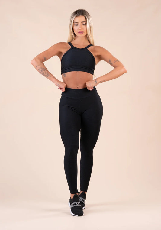 Legging Plus Size Mujer Invishape™ – Suplex Premium, Cintura Alta, Sin Transparencia y Realce de Glúteos