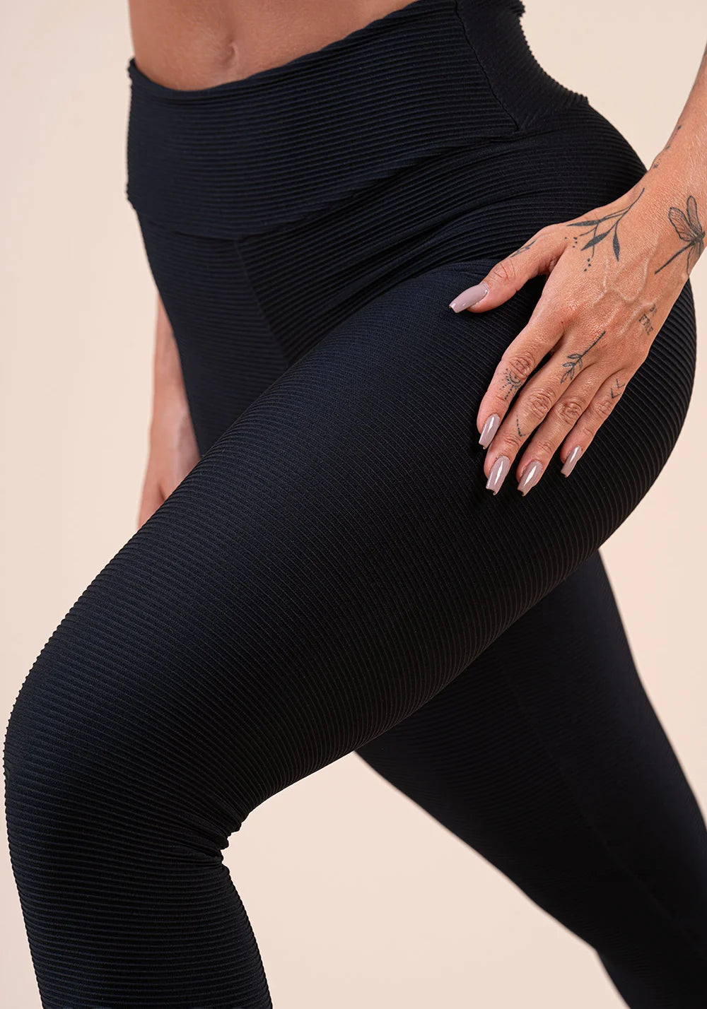 Legging Plus Size Mujer Invishape™ – Suplex Premium, Cintura Alta, Sin Transparencia y Realce de Glúteos