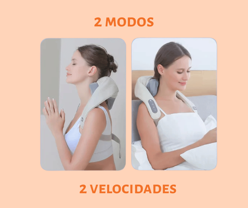 Massageador Inteligente para Pescoço e Cervical - CerviTech™